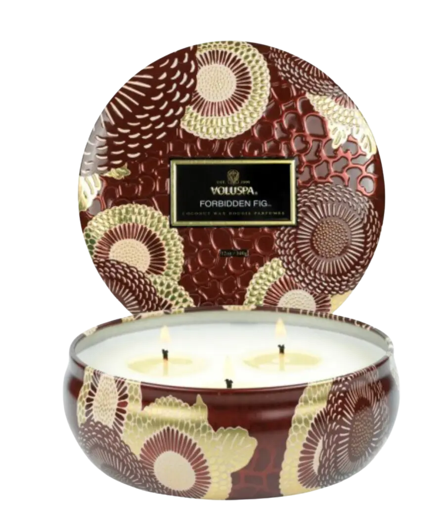 Свеча Forbidden Fig 340г, металлическая шкатулка 6af1f28b-d860-4850-bfbd-0b96c6dc53f1