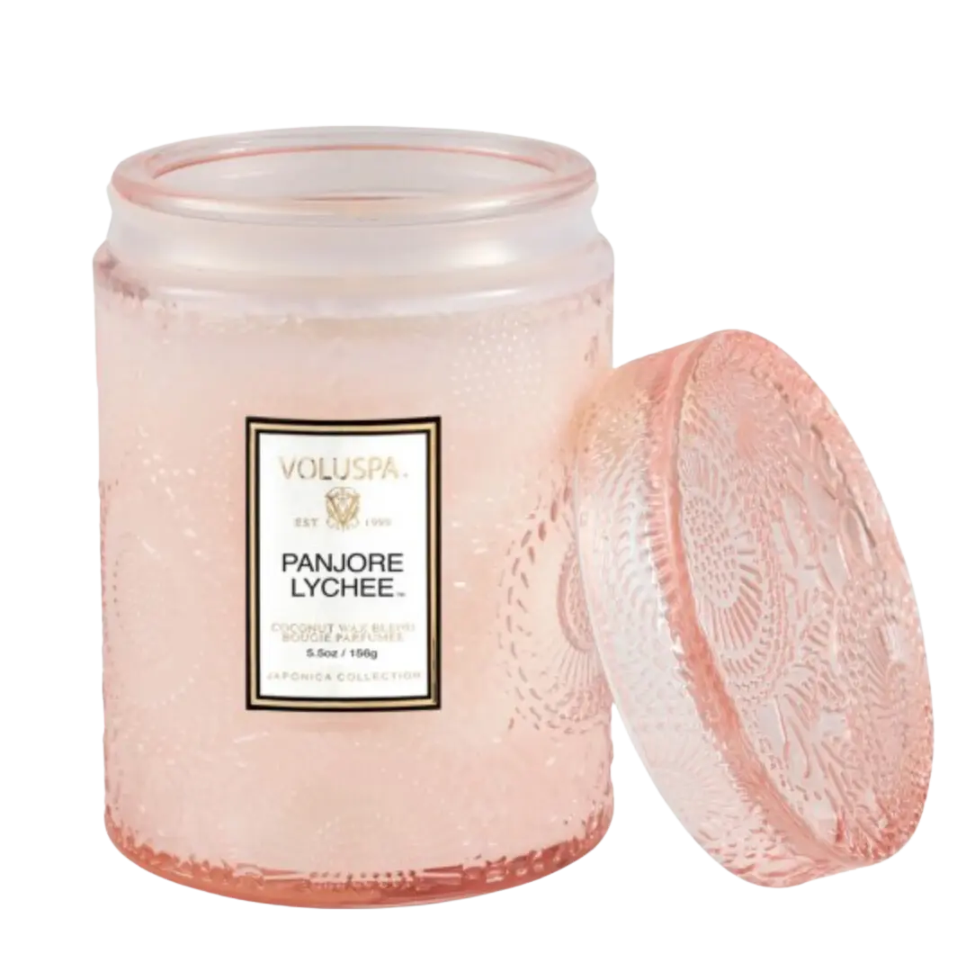 Свеча Panjore Lychee 156г, стакан с крышкой 9e9872c5-4d79-48b5-b00a-e954fa3dde30