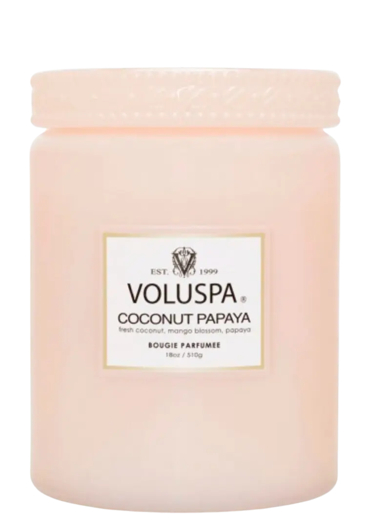 Свеча Coconut Papaya 510г, стакан с крышкой 9215a533-0667-4495-9d4c-cb1773c86289