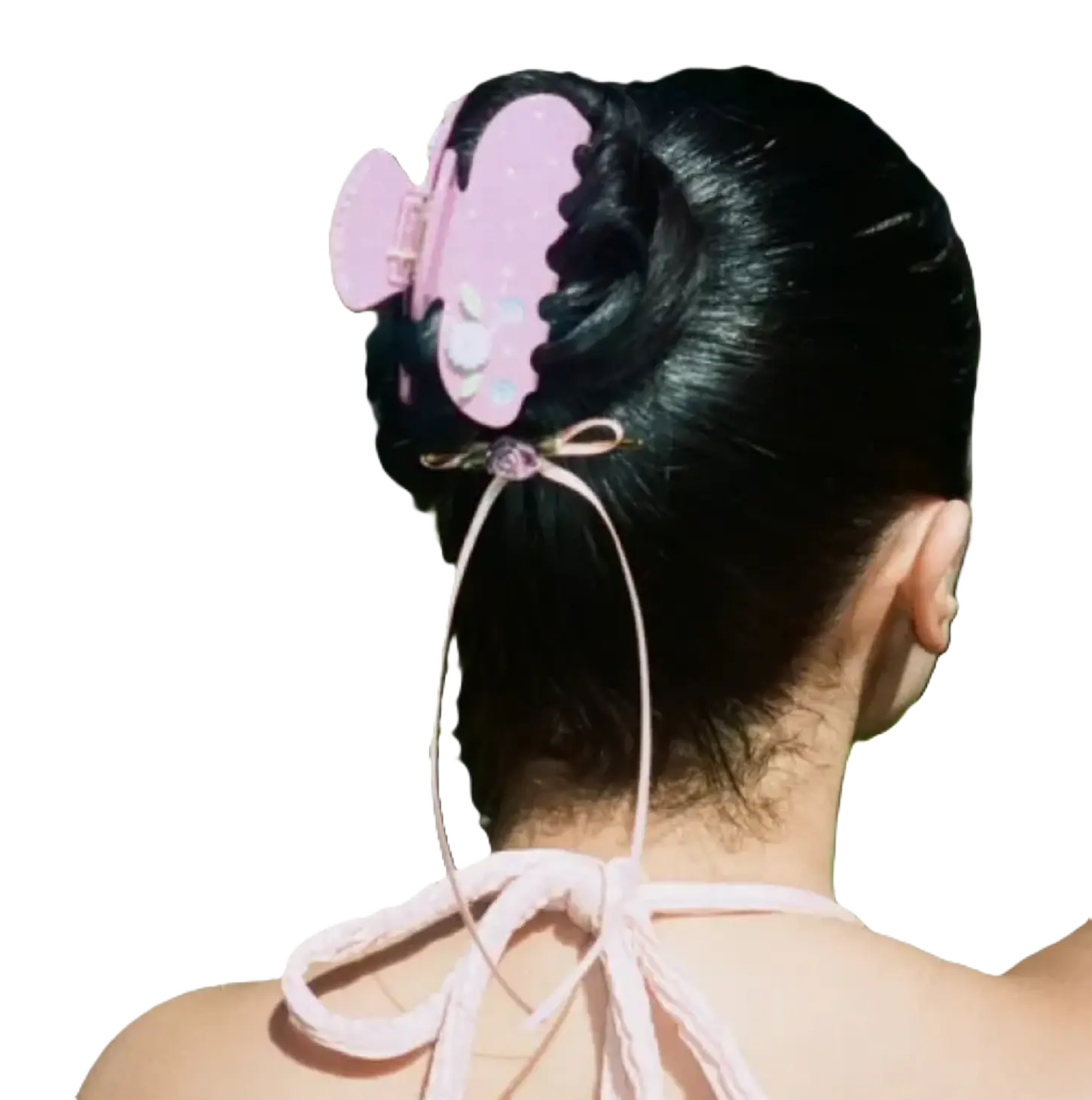 Sweetheart Clip in Mauve Bloom Крабик для волос Знімок екрана (1773)