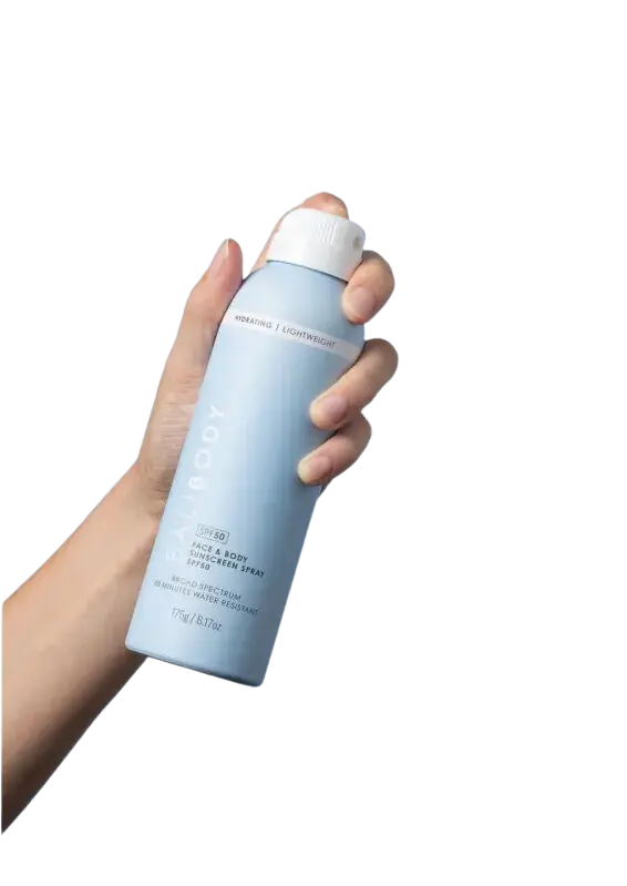 FACE & BODY SUNSCREEN SPRAY SPF50+ СОЛНЦЕЗАЩИТНЫЙ СПРЕЙ ДЛЯ ЛИЦА И ТЕЛА FACE & BODY SUNSCREEN SPRAY SPF50+ СОЛНЦЕЗАЩИТНЫЙ СПРЕЙ ДЛЯ ЛИЦА И ТЕЛА