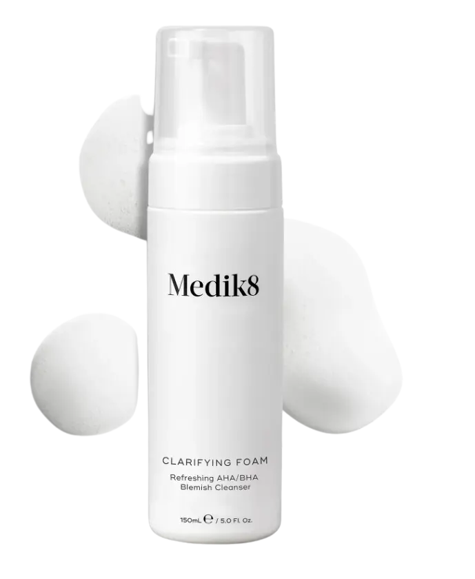 CLARIFYING FOAM БЕЗМАСЛЯНАЯ ПЕНКА С AHA И BHA ДЛЯ ПРОБЛЕМНОЙ КОЖИ - 40 мл MEDIK8 БЕЗМАСЛЯНАЯ ПЕНКА С AHA И BHA ДЛЯ ПРОБЛЕМНОЙ КОЖИ CLARIFYING FOAM40 2