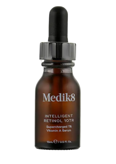 INTELLIGENT RETINOL 10TR Сыворотка с витамином А 1%- 15 мл MEDIK8 НОЧНАЯ ИНТЕНСИВНАЯ СЫВОРОТКА С РЕТИНОЛОМ 1%- 15 мл2