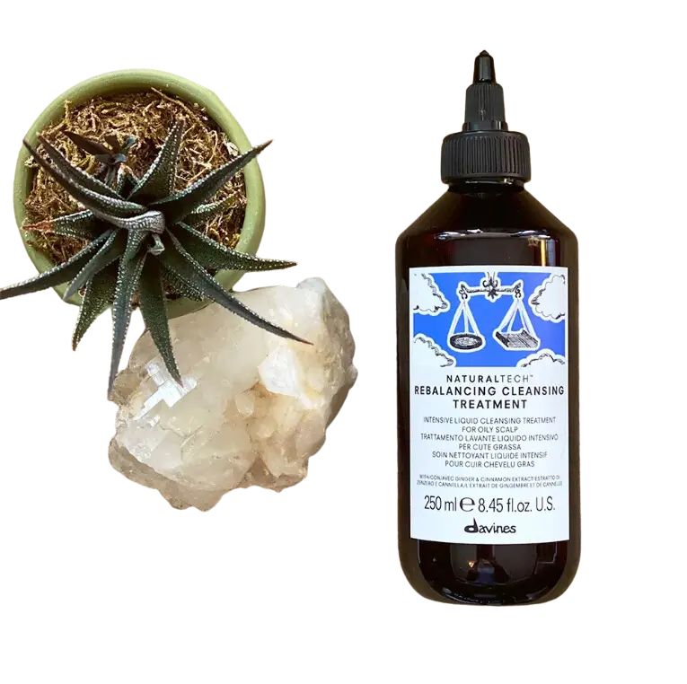 REBALANCING cleansing treatment Davines очищающий флюид для волос и кожи головы - 250 мл REBALANCING cleansing treatment 2