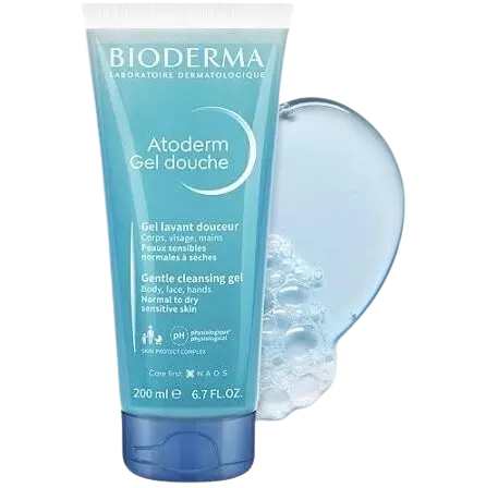 Гель для душа для сухой и чувствительной кожи Bioderma Atoderm Gentle Shower Gel - 200 мл Гель для душа для сухой и чувствительной кожи Bioderma Atoderm Gentle Shower Gel - 200 мл2