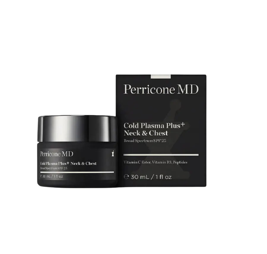COLD PLASMA+ NECK & CHEST BROAD SPECTRUM SPF 25 / БУСТЕР ДЛЯ ШЕИ И ОБЛАСТИ ДЕКОЛЬТЕ - 30 мл PERRICONE MD COLD PLASMA+ NECK & CHEST BROAD SPECTRUM SPF 25  БУСТЕР ДЛЯ ШЕИ И ОБЛАСТИ ДЕКОЛЬТЕ - 30 мл2