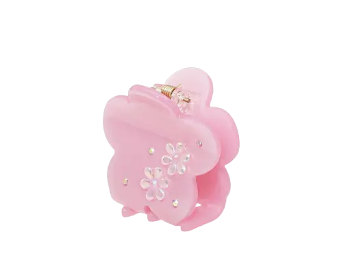 MIDI BLOSSOM CLIP IN ROSE MILK - ЗАКОЛКА ДЛЯ ВОЛОС 