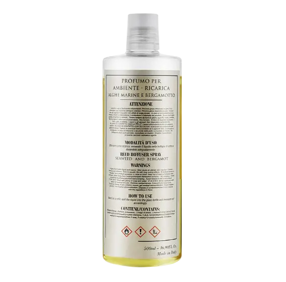 CBP318 Арома-спрей для дома с эфирными маслами и спиртом Marine Algae, Bergamot, 500ml CBP318 Арома-спрей для дома с эфирными маслами и спиртом Marine Algae, Bergamot, 500ml2